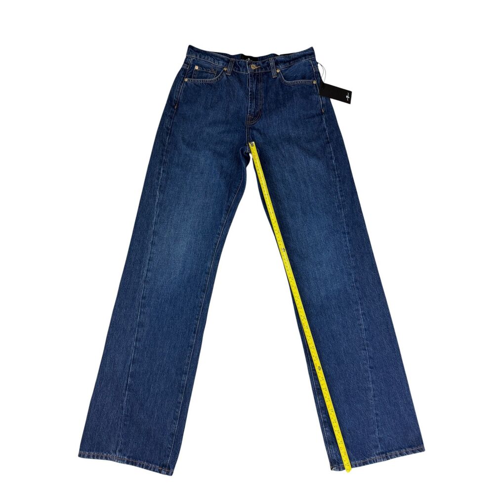 NWT 7 For All Mankind Straight Leg Jeans - Size 29 - Picture 5 of 9